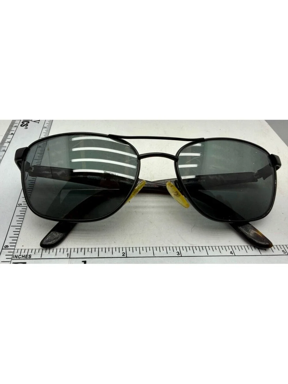 CARRERA CA7068/S 6YJ Sunglasses Frame Italy 55-18-135 Black/Tortoise Wrap